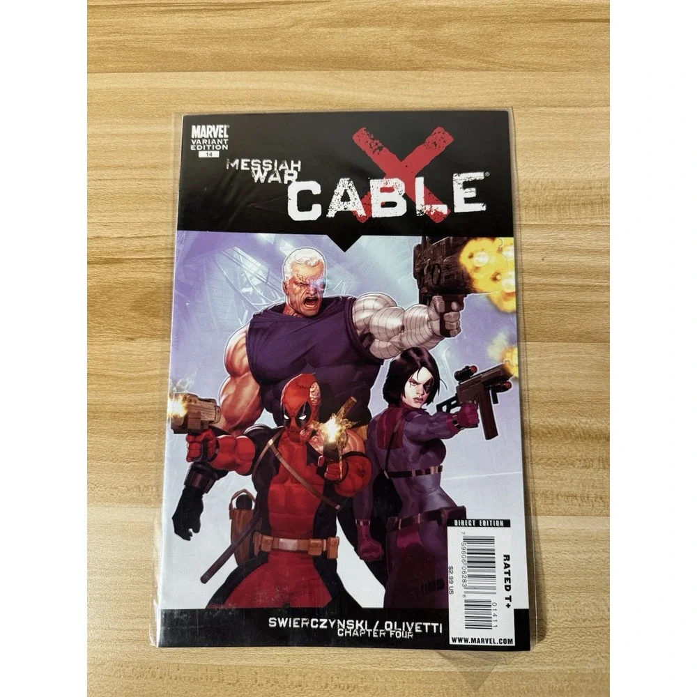 Cable 14 Messiah War Chapter 4 Marvel Comics 2009 Variant Edition